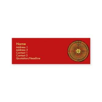 Chartres Labyrinth Fire Profile Cards