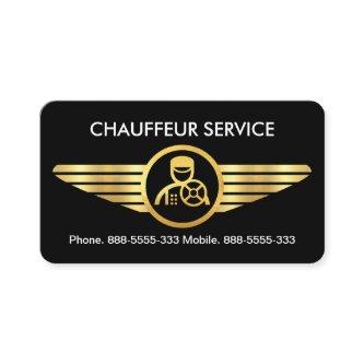 Chauffeur On Gold Wings