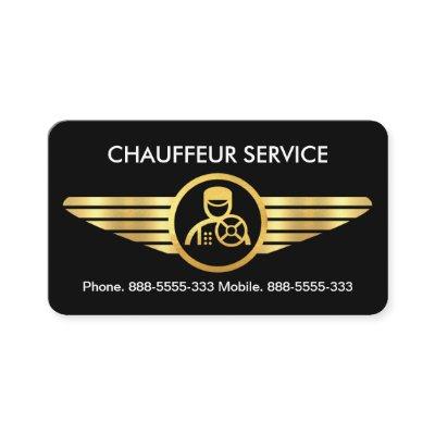 Chauffeur On Gold Wings