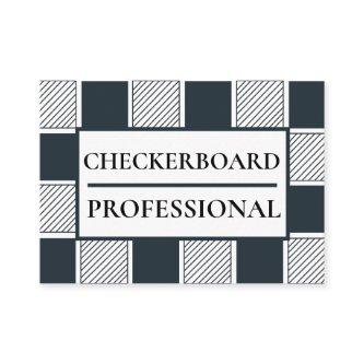 Checkerboard Modern Geometric