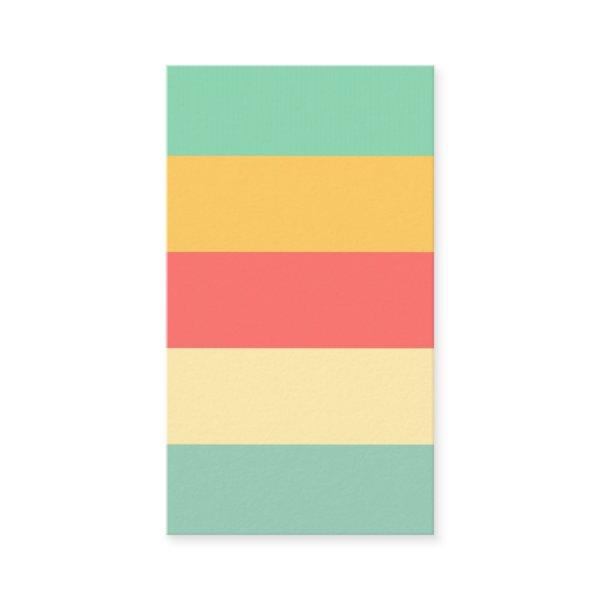 Cheerful Pink Yellow Green Blue Stripes