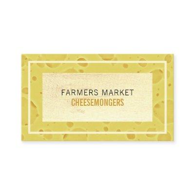 Cheese Board Design, Cheesemonger