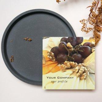 cheese platter with grapes square