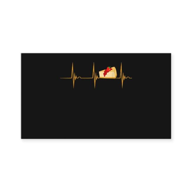 Cheesecake Dessert Cheese Cake Heartbeat Ekg Pulse