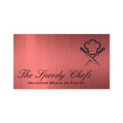 Chef Hat and Knives | Catering Delivery Services