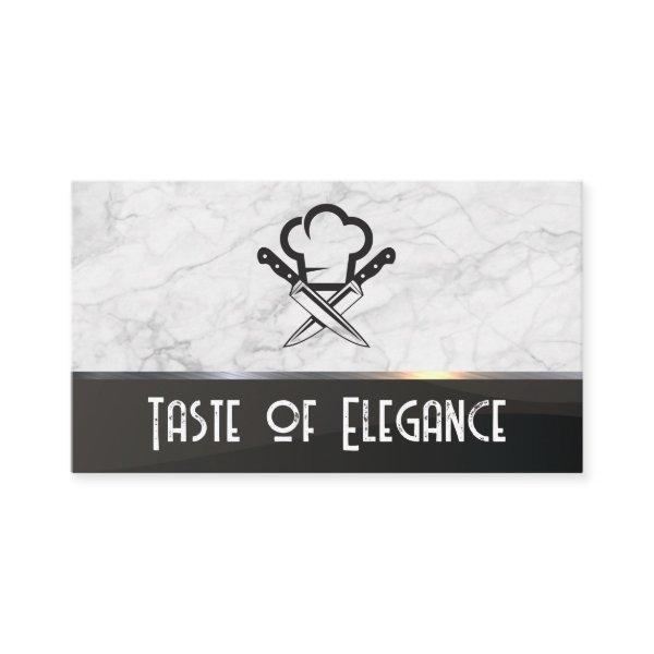 Chef Hat and Knives | Restaurant Logo