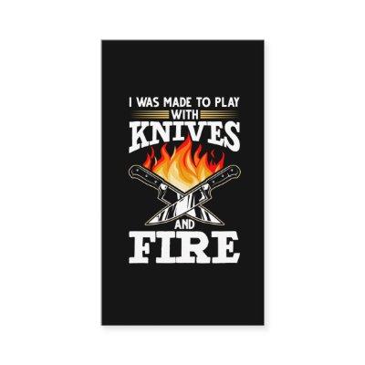 Chef Knife Cooking Saying Food Lover