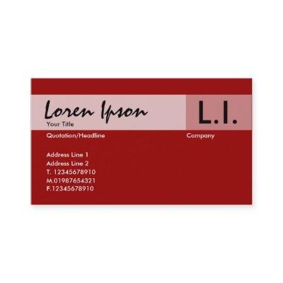 Chemical Elements - Maroon