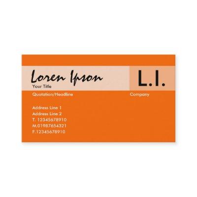 Chemical Elements - Orange