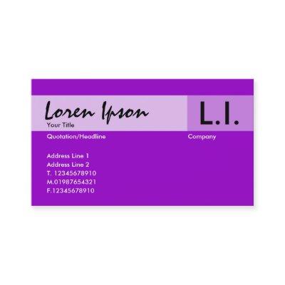 Chemical Elements - Purple