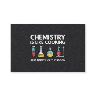 Chemistry Is Like Cooking