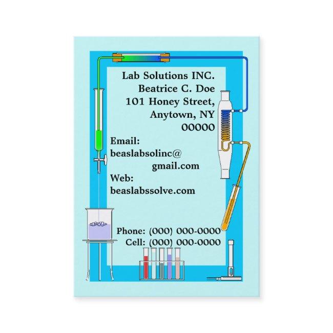 CHEMISTRY LAB TEST TUBES BEAKER