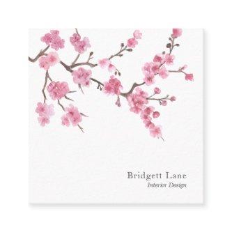 Cherry Blossom Bloom | Pink Square