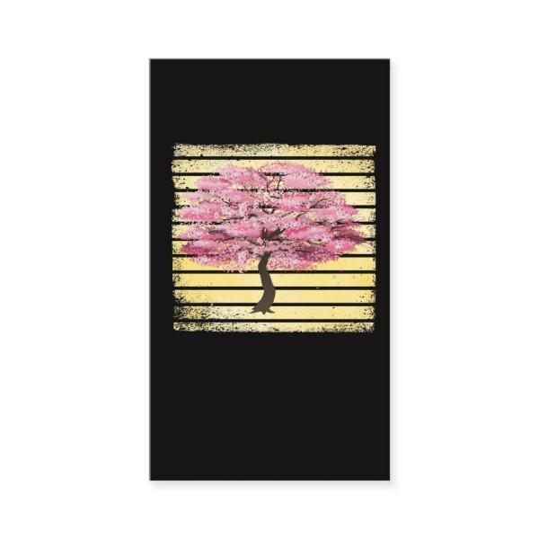 Cherry Blossom Japanese Retro Sakura Tree