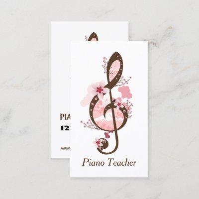 Cherry Blossom Music Piano Teacher