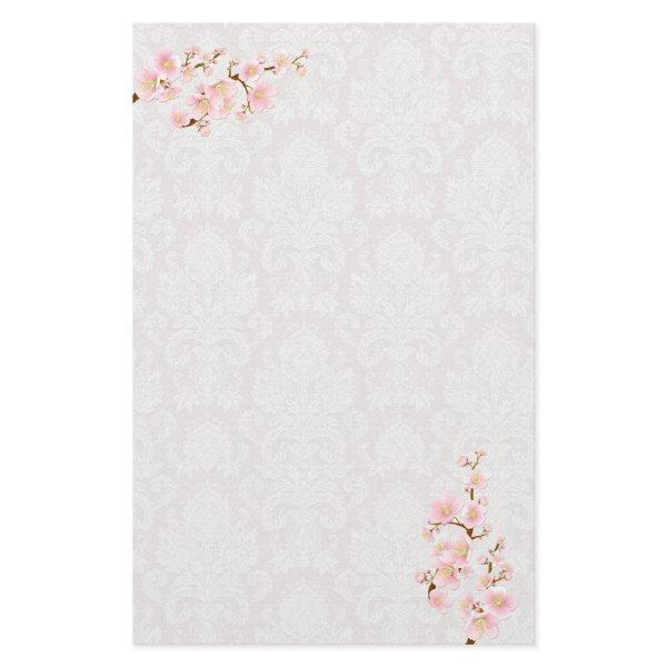 Cherry blossom tree branch Stationery