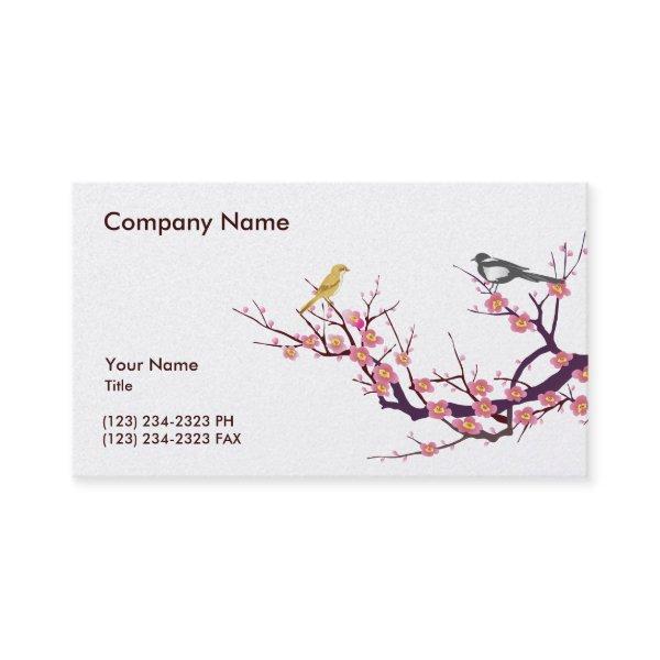 Cherry Blossom with Birds
