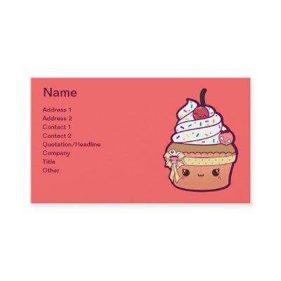 Cherry Vanilla Cupcake
