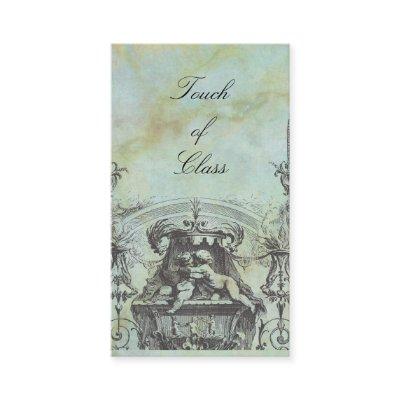 Cherub Angels French Architecture Green