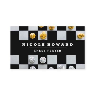 Chess Board | Gold Silver Pieces