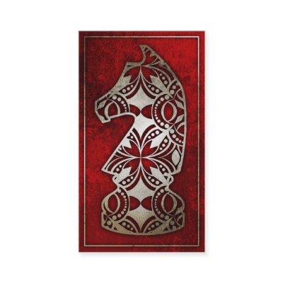 Chess Piece - Red Knight