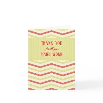 Chevron Thank You Administrative Professionals Day