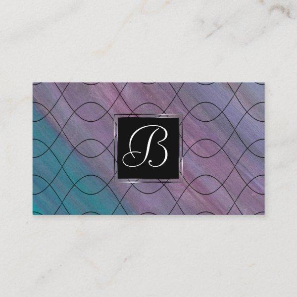 Chic Abstract | Pink Teal Blue Turquoise Purple