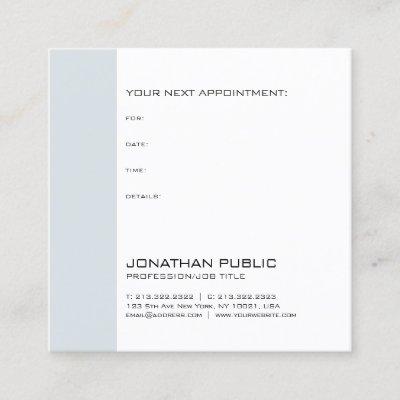 Chic Appointment Reminder Doctor Dentist Therapist