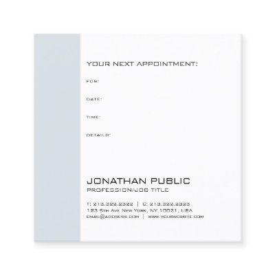 Chic Appointment Reminder Doctor Dentist Therapist