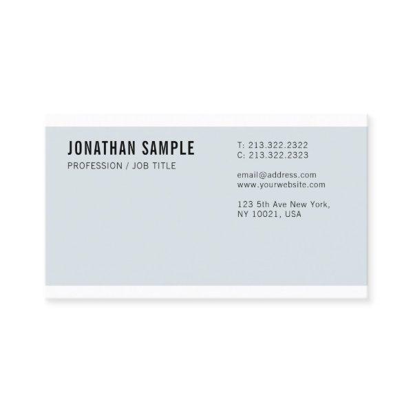 Chic Blue Plain New Gothic Font Professional