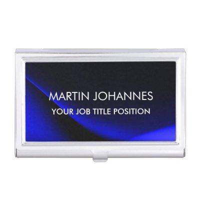 Chic Elegant Plain Stylish Blue  Case