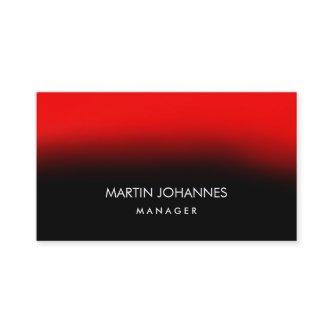Chic Elegant Plain Stylish Red Black