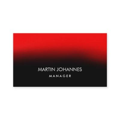 Chic Elegant Plain Stylish Red Black