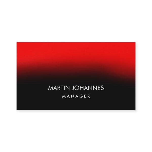 Chic Elegant Plain Stylish Red Black
