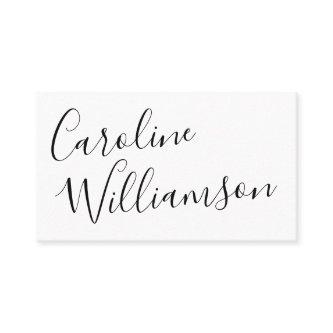 Chic Elegant Script Calligraphy Social Media Icon