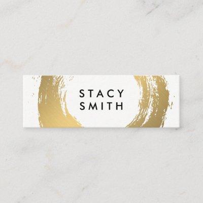 Chic Faux Gold Brushed Mini