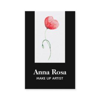 *~* Chic Feminine Floral Modern Elegant Red Poppy