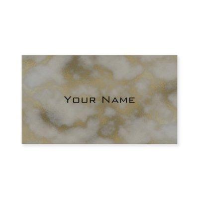 Chic Luxury Gray & Gold Marble Pattern Background