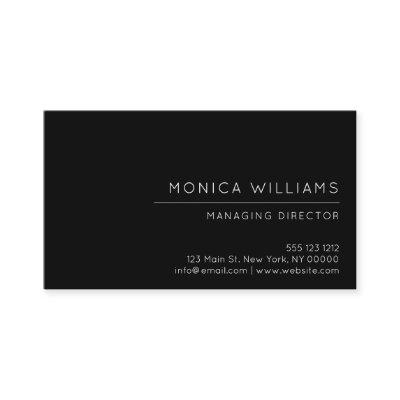 Chic Minimalist Professional