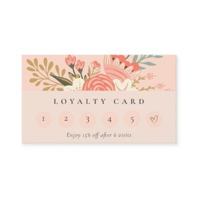 Chic Peach Orange Blush Ambrosia Floral Loyalty