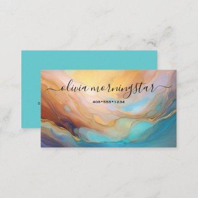 Chic Signature Opalescent Abstract