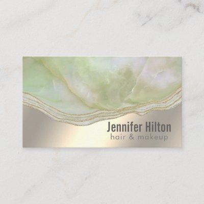 Chic trendy agate geode professional  gold foil
