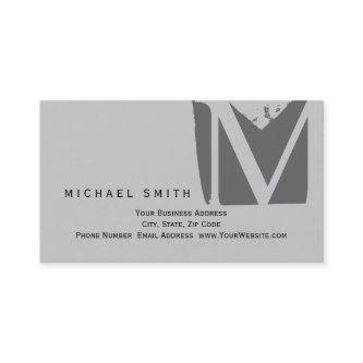 Chic Unique Monogram Grey