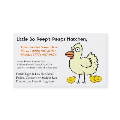 Chicken Hatchery Business or Poultry Producer