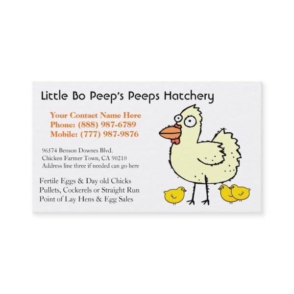Chicken Hatchery Business or Poultry Producer