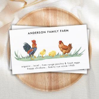 Chicken Hens Poultry Free Range Eggs QR Code Farm