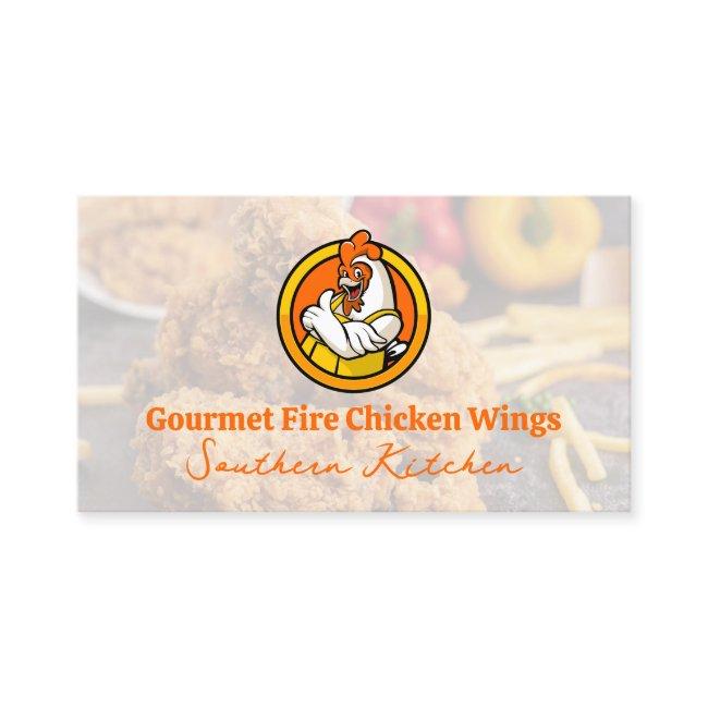 Chicken Thumb Up Cartoon Illustration | Restaurant