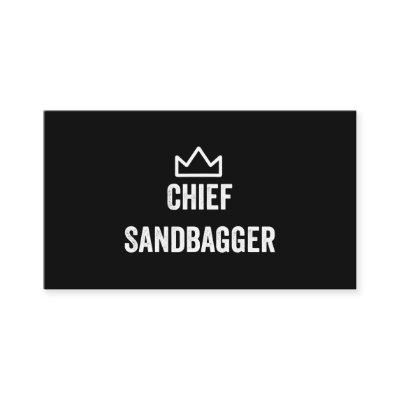 Chief Sandbagger Golf Meme Bjj Chess Sandbag