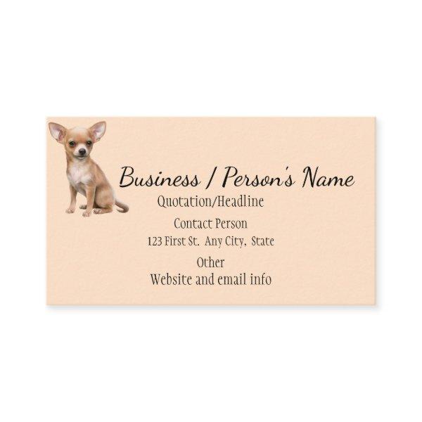 Chihuahua Dog Pet Animal Logo Animal Custom Busine
