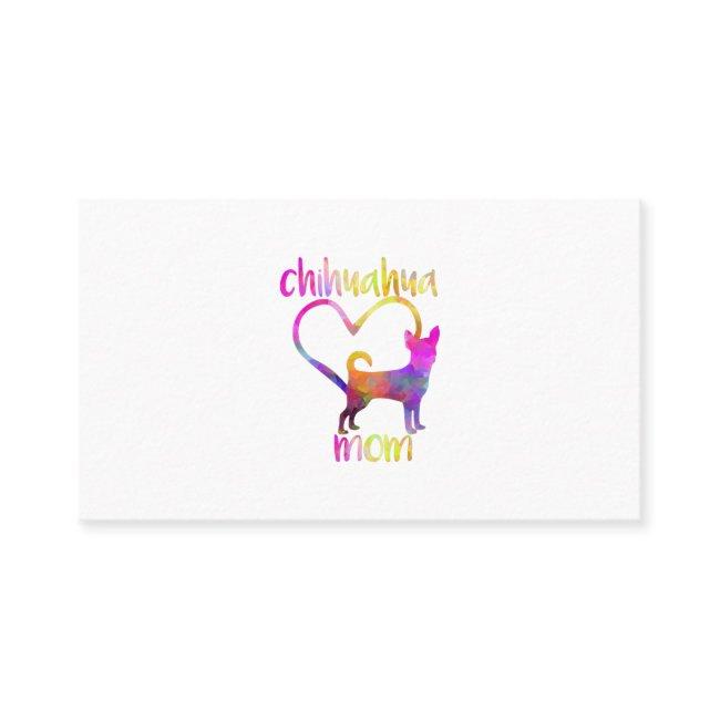 chihuahua mom doggy pup pet lover heart